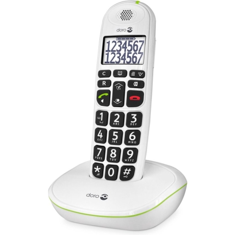Doro PhoneEasy 110 - Single DECT telefoon - Wit