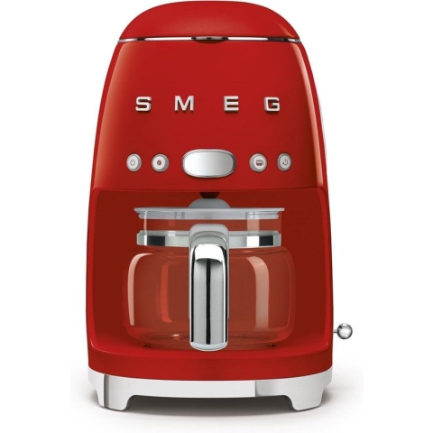 SMEG DCF02RDEU - Filterkoffiemachine - Rood - Warmhoudfunctie