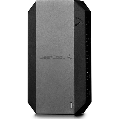 DEEPCOOL - FH-10 Hub voor fans - HUB 4 pins / 3 pins fans - 10 poorten - DP-F10PWM-HUB