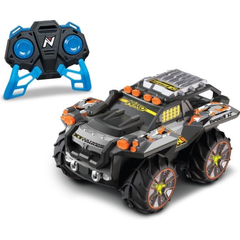 NIKKO RC VaporizR XT, Bestuurbare Auto RC Auto, Offroad Voertuig tot 15 km/h, LiFePo4 Accu, Waterdicht, Rijdt op Water, Modder en Sneeuw, Voor Kinderen vanaf 6 Jaar & Volwassenen, ca. 31 cm, Grijs