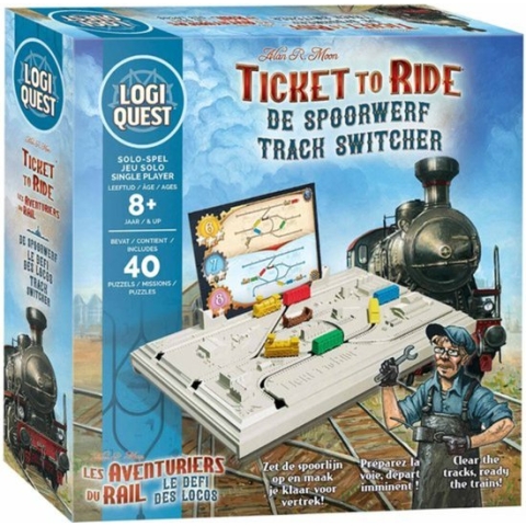 Logiquest Ticket to Ride - De Spoorwerf - Breinbreker