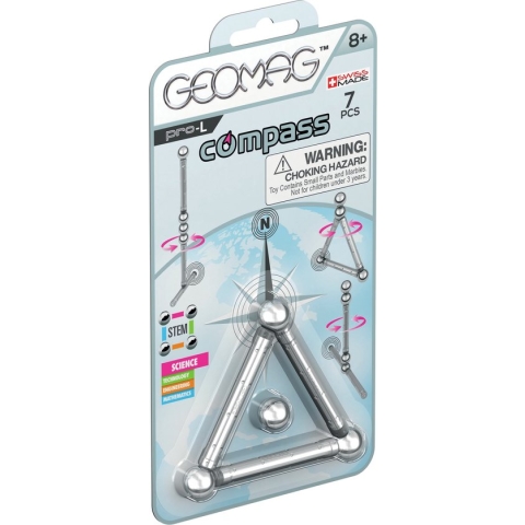 Geomag Pro-l Compas 7-delig Zilver