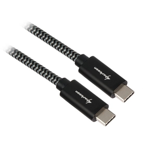 Sharkoon USB 3.1 C-C bk/gy 0.5m