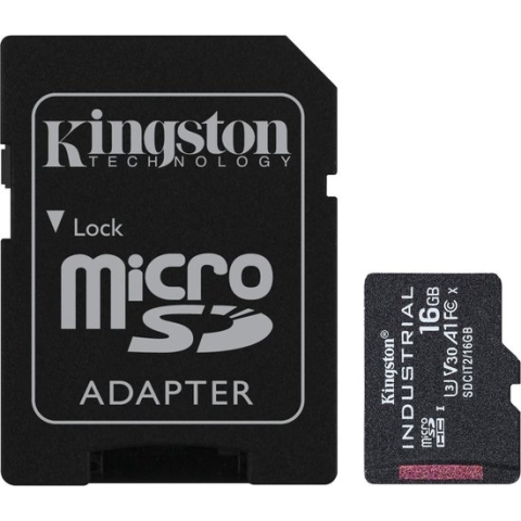 Micro SD Memory Card with Adaptor Kingston SDCIT2/16GB 16GB