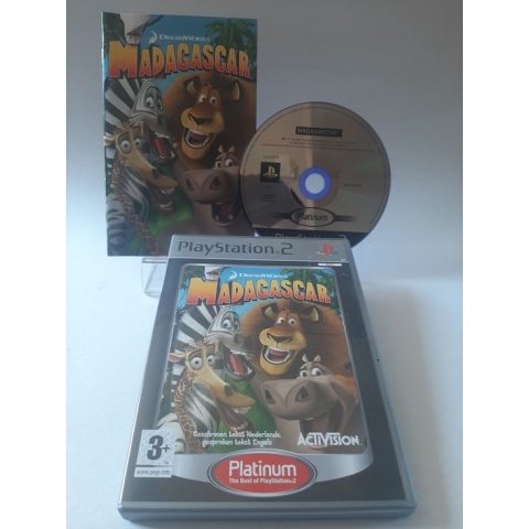 Madagascar: Platinum -  PS2 - Engelstalige Hoes