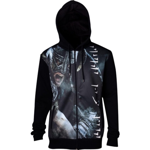 Skyrim - Fus Ro Dah Sublimated Men s Hoodie - 2XL