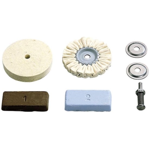 Wolfcraft Hobby Polijstset 2178
