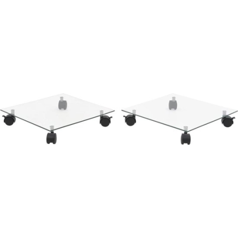 vidaXL-Plantenrollers-vierkant-35x35-cm-gehard-glas-2-st