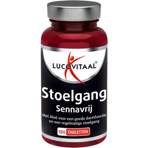 Lucovitaal Stoelgang Sennavrij Darmfloramiddel Voedingssupplementen - 180 tabletten