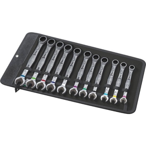 Wera joker 11-delige steek-/ringratelsleutel-set - 8-19mm
