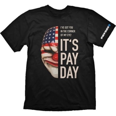Payday 2 T-Shirt Dallas Mask (Maat S)