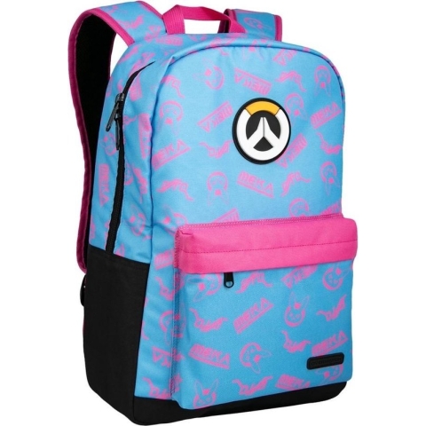 Overwatch D.VA Splash Backpack Blue/Pink