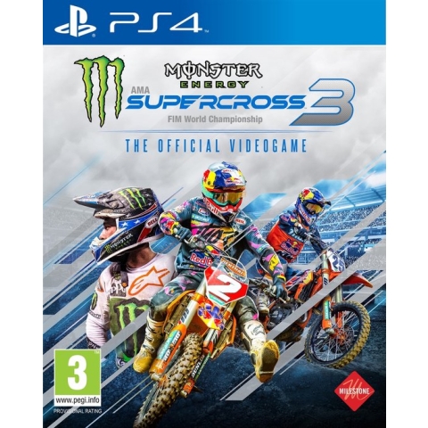 Monster Energy Supercross 3: The Official Videogame - PS4
