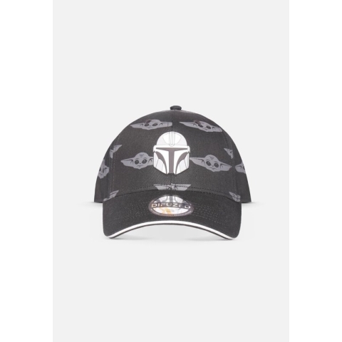 Star Wars - The Mandalorian Snapback Pet - Zwart