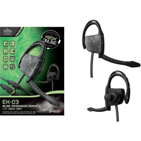 Gioteck EX-03 Headset - Zwart (Xbox 360)