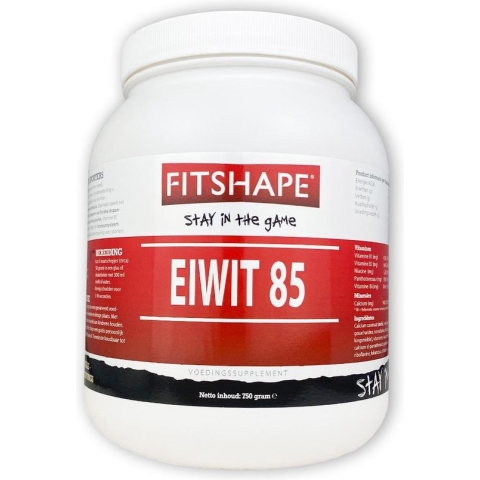 Fitshape Eiwit 85% Vanille - 400 gram - Eiwitshake