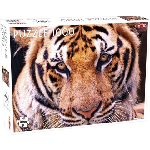 Puzzel Animals: Tiger Portrait - 1000 stukjes