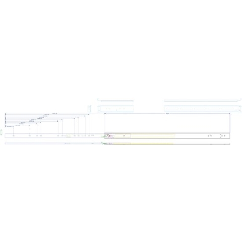 Telescooprails voor de VALUE 19" Industriele PC behuizing, 19990116/19990103