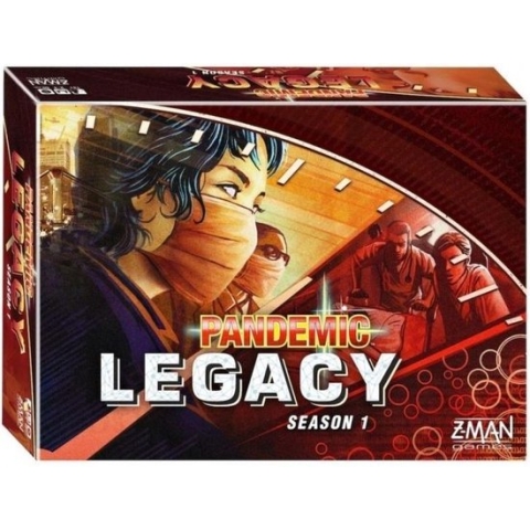 Pandemic Legacy - Seizoen 1 Rode editie - Coöperatief Legacy bordspel