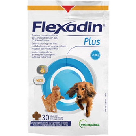 Flexadin Plus Mini (tot 10 kg) - 30 kauwbrokjes