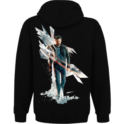 Quantum Break - Box Art Men's Zipper Hoodie - S