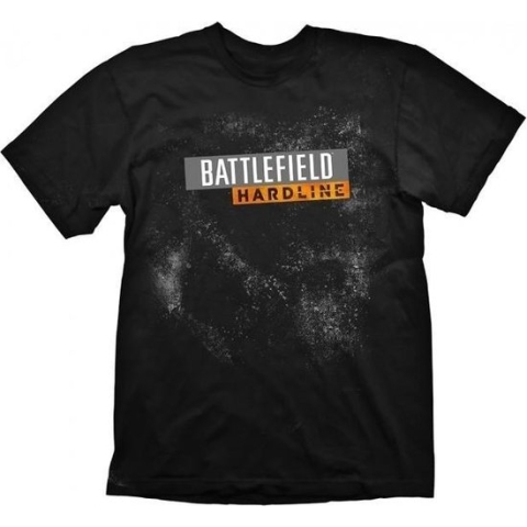 Battlefield Hardline T-Shirt Logo Black (Maat M)