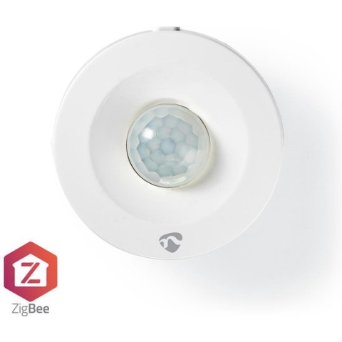 SmartLife Bewegingssensor - Zigbee 3.0 - Batterij Gevoed - IP20 - Detectiehoek: 120 ° - Detectiebereik: 5 m - Max. batterijduur: 12 Maanden - Wit
