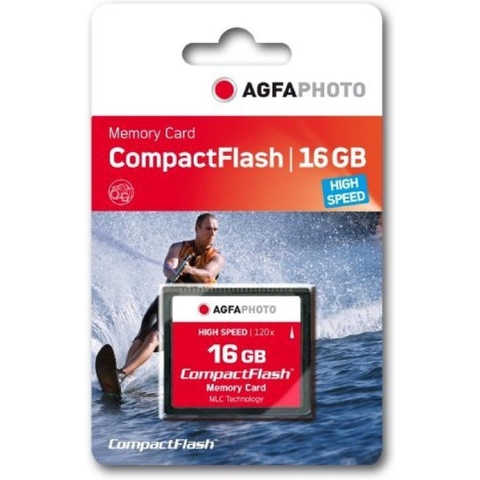 AgfaPhoto Compact Flash 16GB High Speed 120x MLC