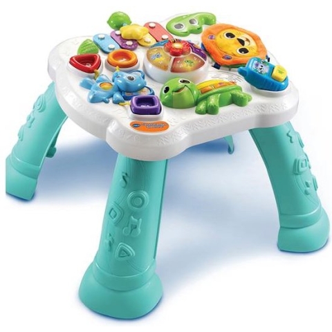 VTech Dierenvriendjes Speeltafel - Interactief Speelgoed - Cijfers, Kleuren en Vormen - Van 9 tot 36 Maanden