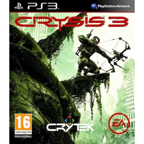 Electronic Arts Crysis 3, PlayStation 3, Multiplayer modus, M (Volwassen), Fysieke media