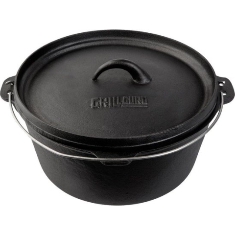 Grill Guru - Large - Gietijzen pan - Cast Iron - Dutch Oven