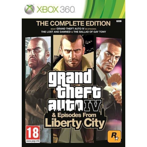 Grand Theft Auto IV (GTA IV) - Complete Edition - Xbox 360