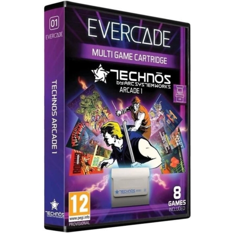 Evercade - Technos Arcade cartridge 1 - 8 games