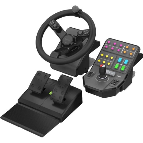 Logitech G Saitek - Farming Simulator Controller - Heavy Equipment bundel - PC & Mac - Zwart