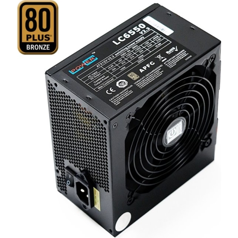 LC Power LC6550 V2.3 PC-netvoeding 550 W ATX 80 Plus Bronze