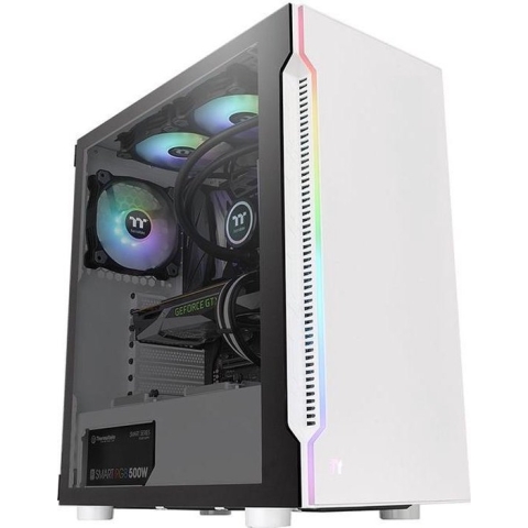 Thermaltake H200 TG Snow RGB Midi Tower Wit