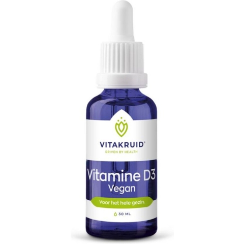 Vitakruid Vitamine D3 druppels Vegan 30 ml