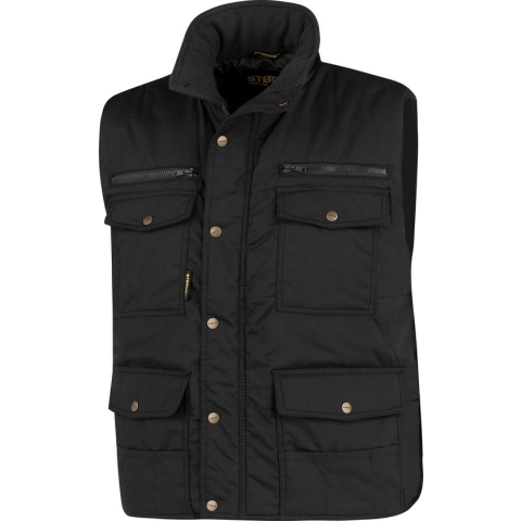 STØRVIK Pocket Bodywarmer Winddicht 4 seizoenen Heren - Maat 2XL - Zwart