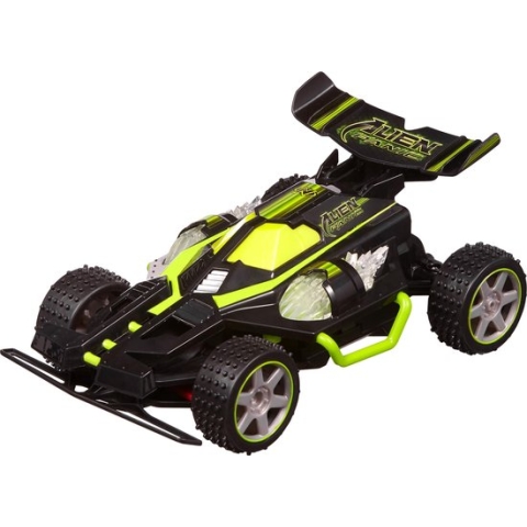 NIKKO RC Race Buggies: Alien Panic Green (10043/10040), Bestuurbare Auto RC Auto, Offroad Voertuig tot 20 km/h, 9.6V Ni-Mh Accu, 2,4 Ghz, Toffe Design Details, Inclusief USB Snellader, Voor Kinderen vanaf 8 Jaar & Volwassenen, ca. 53 cm, Groen