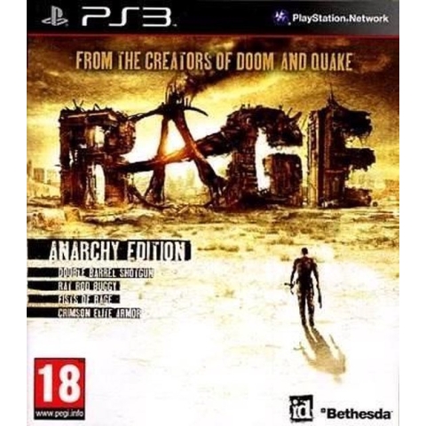 Rage Anarchy Edition, PS3