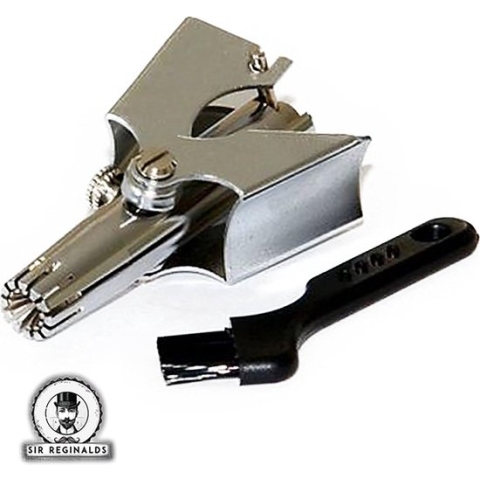 Sir Reginalds | Exclusieve Zilveren Hawk Oor- en Neushaar Trimmer - Professionele Roestvrijstalen Trimmer