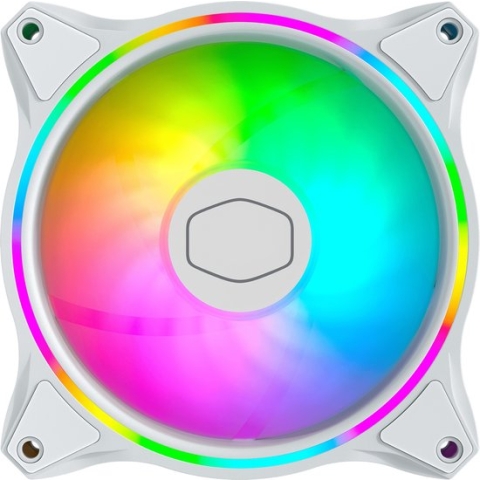 COOLERMASTER MASTERFAN MF120 HALO RGB WHITE SINGLE