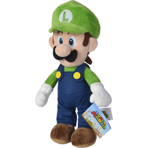 Super Mario Luigi Pluche, 30cm - Knuffel
