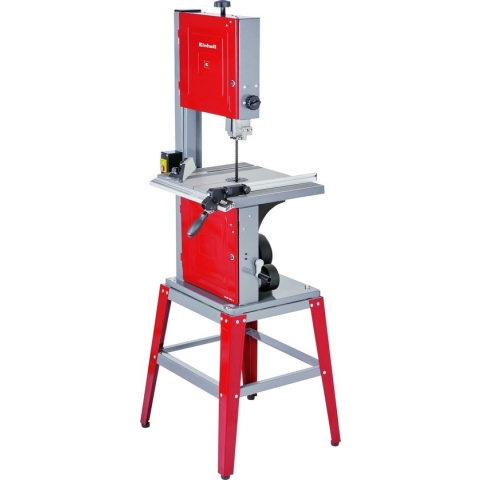 Einhell Lintzaag TC-SB 305 U - 750 W - 1400 t/min - Uitlading: 305 mm - Zaaglint: 2320x12,7 mm - Aantal tanden: 4/25 mm - Zaaghoogte: 90°/45°: 170/75 mm - Afzuigadapter: Ø100 mm - Incl. Parallelaanslag, Dwarsaanslag, Duwstok en Onderstel