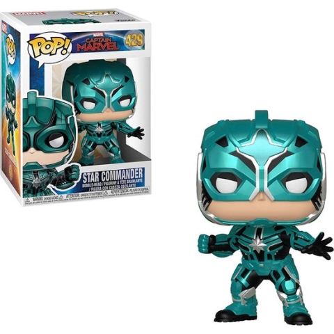 Pop Captain Marvel Yon Rogg Vinyl Figure