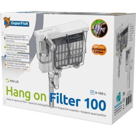 Superfish Hang On filter 100 - Aquarium Filter