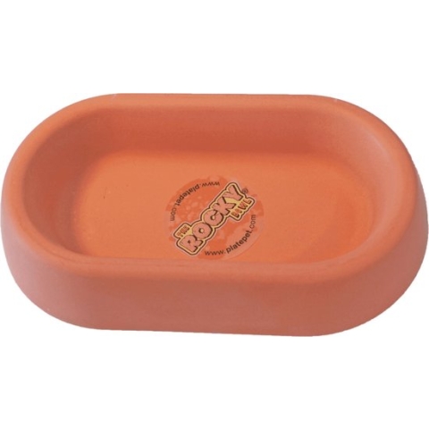 Konijnen eetbak beton ovaal 21 cm