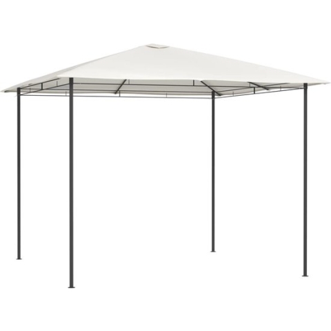 vidaXL-Prieel-160-g/m²-3x3x2,6-m-crèmekleurig