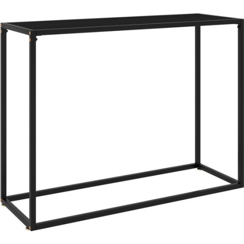 vidaXL-Wandtafel-100x35x75-cm-gehard-glas-zwart