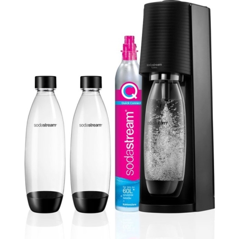 SodaStream Bruiswatertoestel Terra Megapack Zwart